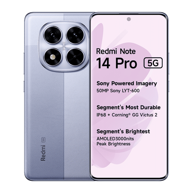 Xiaomi Redmi Note 14Pro 5G - Lavender Purple - 8/256