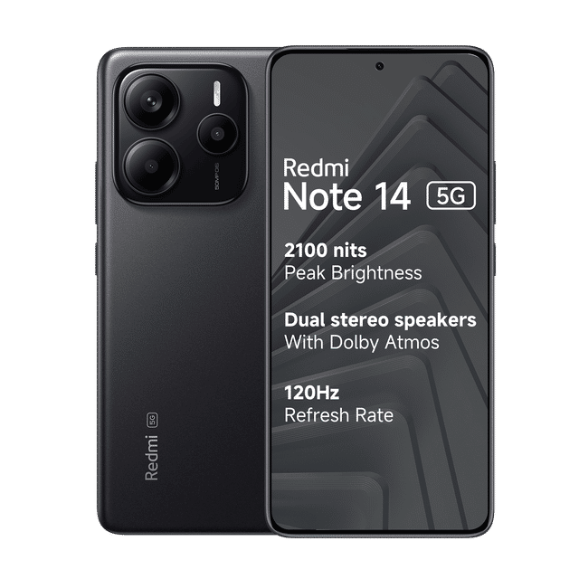 Xiaomi Redmi Note 14 5G - Black - 12/512