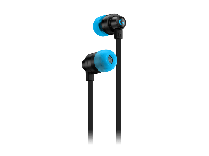 Logitech G333 Gaming Earphone - Black